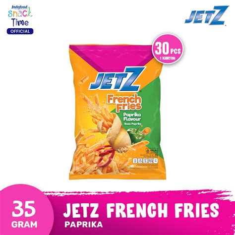 Jual JetZ French Fries Paprika 35 Gr 30 Pcs 1 Carton Shopee Indonesia