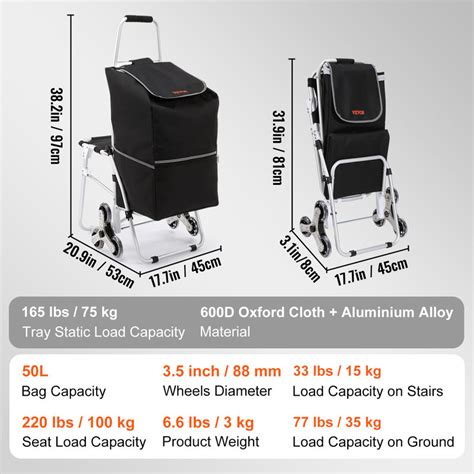 Vevor Lb Capacity Foldable Hand Truck Dolly Reviews Wayfair