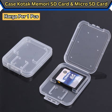 jual kotak case memori sd card micro sd box casing kartu memory card