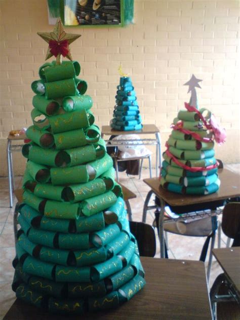 101 Ideas Para Hacer Y Decorar El árbol De Navidad De Tu Clase O Salón