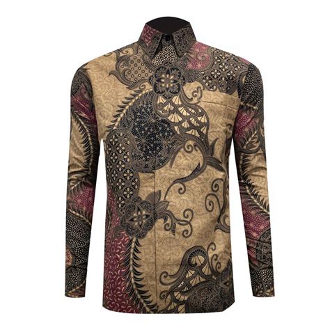 Slimfit Premium Batik Shirt For Men Men Batik Batik Men Batik Skirt Men