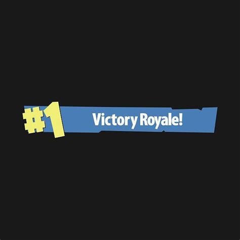 Fortnite Victory Royale Logo - LogoDix