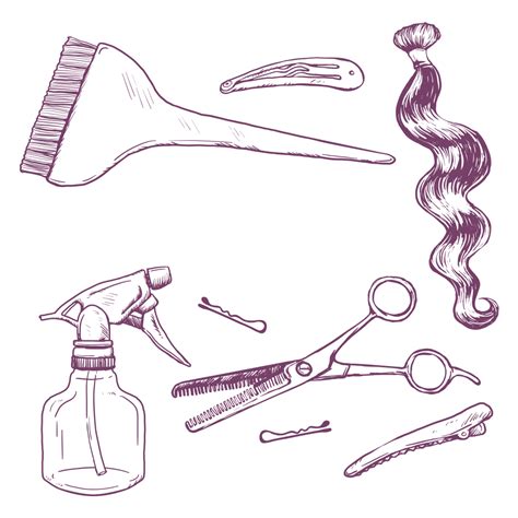 Cosmetology Drawings At Explore Collection Of