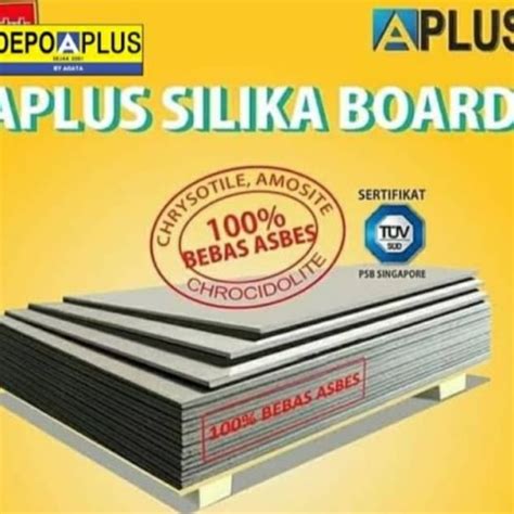 Jual Grc Merk Aplus 4mm Silica Aplus Jakarta Timur Cahayaindah