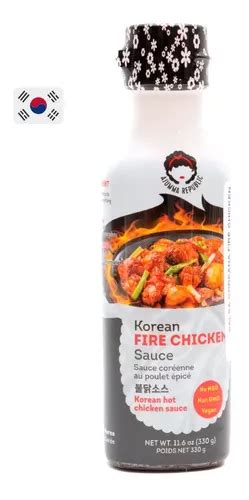 Salsa Coreana Fire Chicken Ajumma Republic 330 Gr Envío Gratis