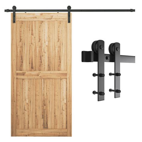 Snapklik Smartstandard Ft Barn Door Hardware Kit Barn Door