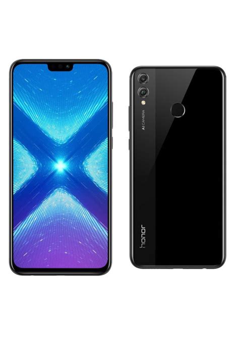 Смартфон Huawei Honor 8X 6 128 ГБ Dual nano SIM черный купить в