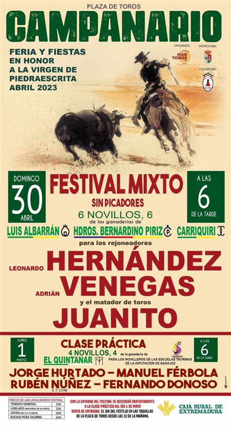 La Feria de Abril contará este año con dos eventos taurinos dentro de