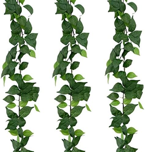 Amazon 40 Ft Artificial Ivy Silk Vines Fake Hanging Plants High