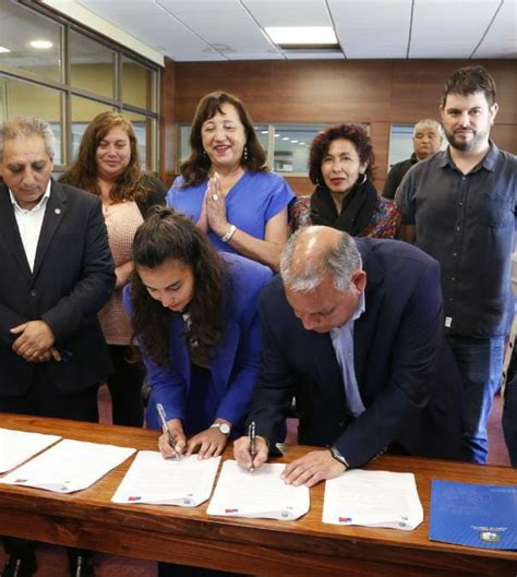 Andes On Line Firman Convenio Colaboraci N Para Una Pol Tica