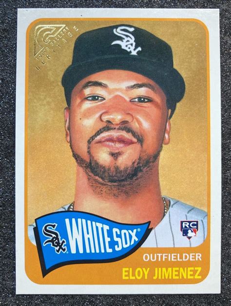 Topps Gallery Heritage Eloy Jim Nez Ht Chicago White Sox Slvr