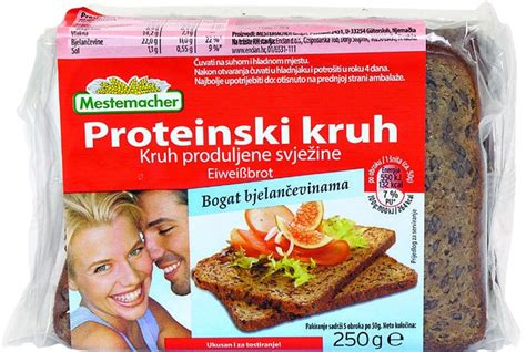 Proteinski kruh Mestemacher 250 g Akcija Njuškalo katalozi