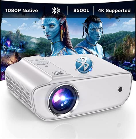Мультимедийный проектор TOPVISION BL69 Full HD LED 8500 Лм Bluetooth с ...