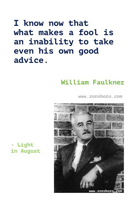 Resounding Quotes From William Faulkner Artofit