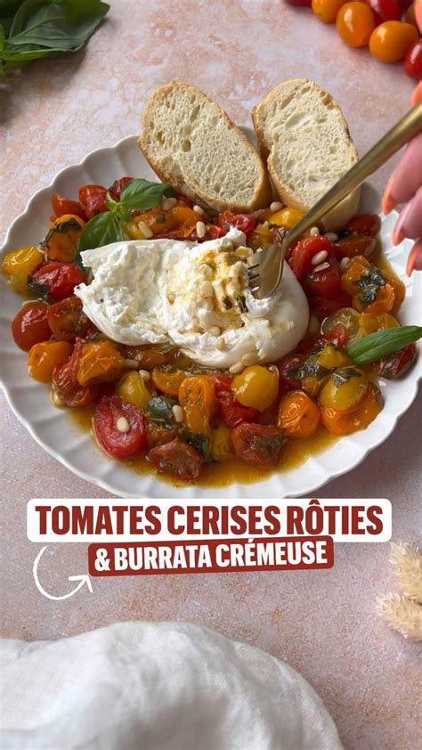 Tomates Cerises R Ties Et Burrata