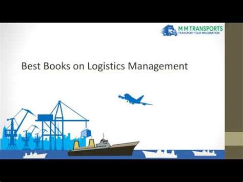 8 Best Books On Logistics Management Top Logistics Supply Chain