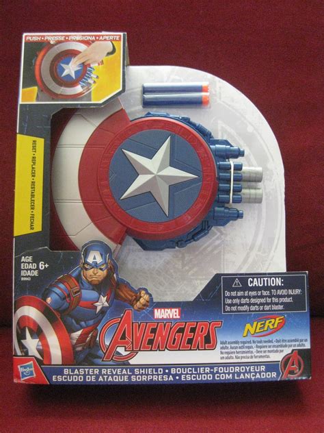 Desmond Collection Hasbro Nerf Blaster Reveal Shield Marvel Avengers