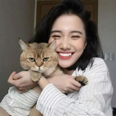 女孩抱猫咪头像图片 搜狗图片搜索