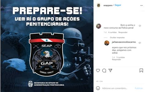 Concurso SEAP PA Edital será publicado nos próximos dias