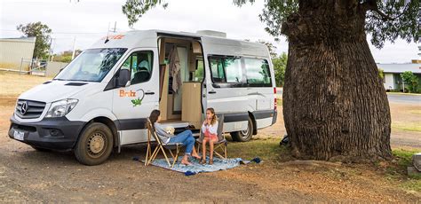 Frontier Berth Motorhome Campervan Hire Britz Australia