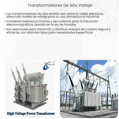 Transformadores de Alto Voltaje | How it works, Application & Advantages