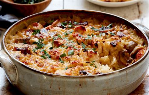 Chicken Mushroom Baked Risotto Brenda Gantt Recipes