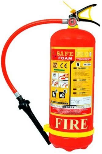 Safepro 9 Ltr Stored Pressure Type Foam Fire Extinguishers At Best