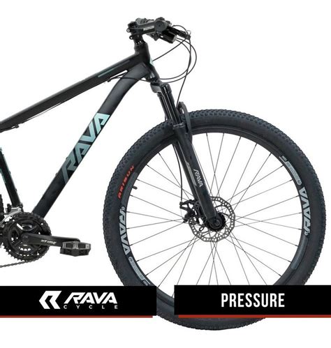 Bicicleta Rava Pressure 24v Quadro 19 Aro 29 Preto Azul Mercado Livre