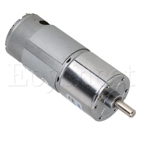 24V DC 10 RPM High Torque Gear Box Speed Control Electric Motor