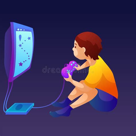 Clipart Play Computer Games Cartoon A Girl Playing Games Using Her