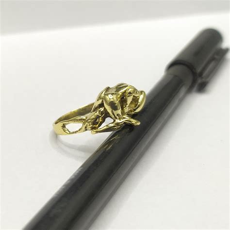Gold Couple Nude Sex Ring Oral Sex Position Ring Missionary Etsy