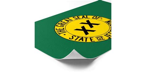 State Of Jefferson Flag Poster Zazzle