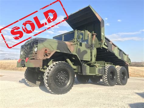 M929 Am General Military 6x6 Dump Truck