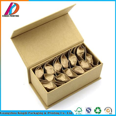 Unique Magnetic Closure Cardboard Paper Tea Box Packaging China Tea