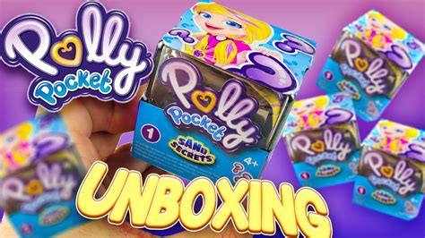 Polly Pocket Sand Secrets Unboxing Surprise Toy Unboxing Opening