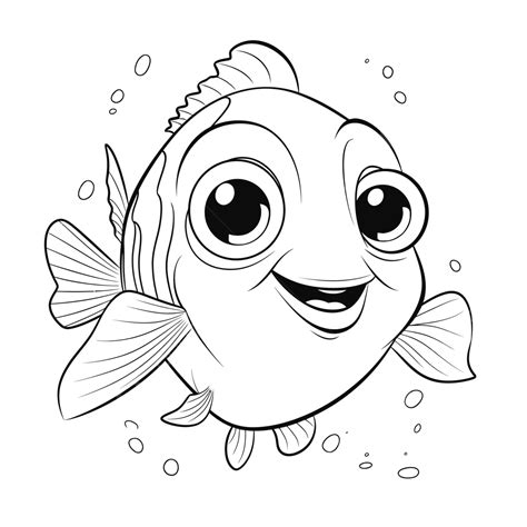 Encontrando O Peixe Nemo P Gina Para Colorir Esbo O Esbo O Desenho