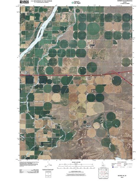 rupert id idaho usgs topographic map