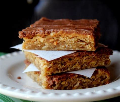 Lunch Lady Peanut Butter Oatmeal Chocolate Bars Recipe Peanut