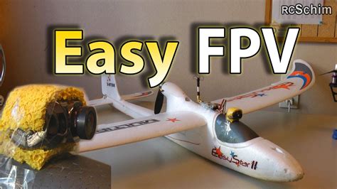 Multiplex Easystar 2 Most Simple FPV Plane Setup Tips Many