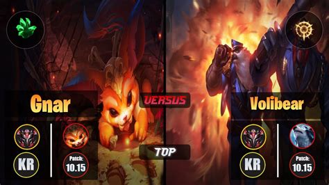 GrandMaster GNAR Grasp Of The Undying Top VS VOLIBEAR Grandmaster