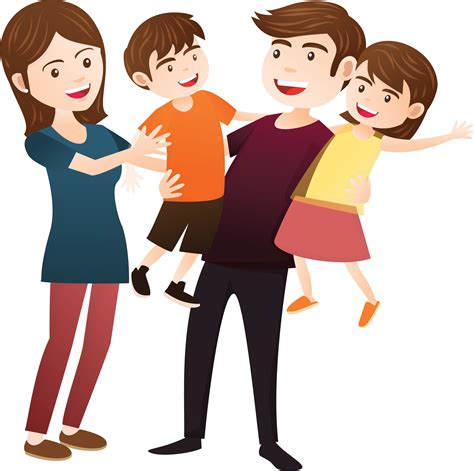 Download Family - Transparent Happy Family Clipart - Png Download ...