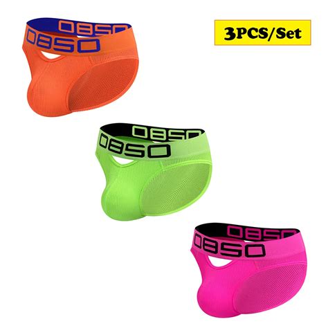 Unids Set Ropa Interior Sexy Para Hombre Calzoncillos De Bikini Transpirables De Nailon Bragas