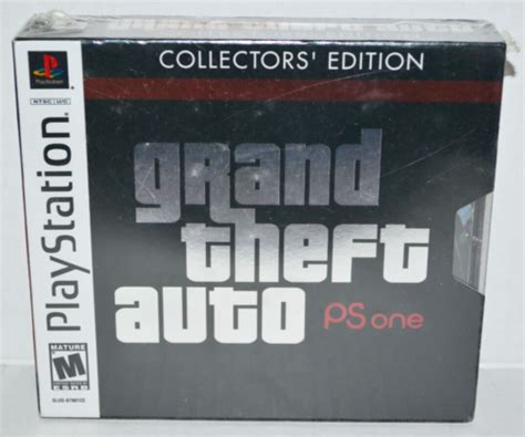 Grand Theft Auto Collectors Edition Sony Playstation Gta Ps Psone