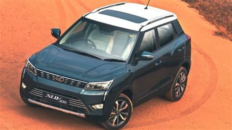 Mahindra XUV300 Facelift Spy Shots Reveal Interior Details Ahead Of