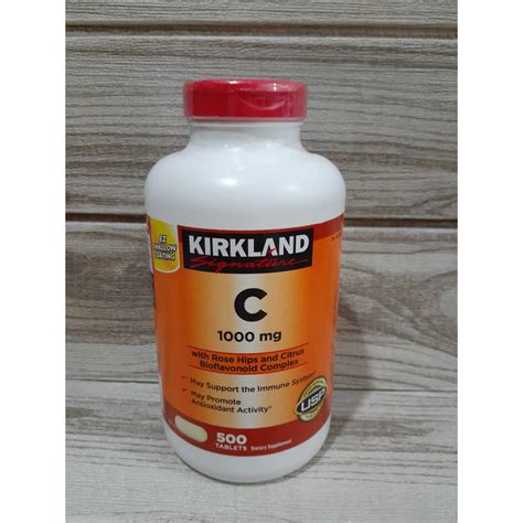 Kirkland Vitamin C Mg Tablets Shopee Philippines