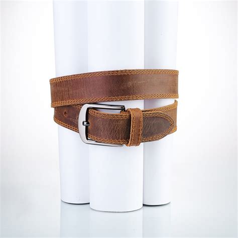 Chestnut Leather Belt – Reverb Universe