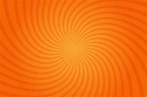 Premium Vector Orange Sunburst Pattern Background Rays Radial