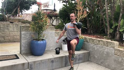 Kettlebell Front Rack March Youtube