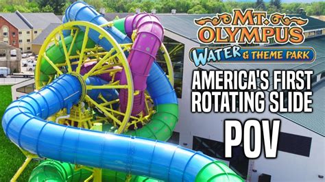 America S FIRST Rotating Slide Medusa S Slidewheel POV Mt Olympus