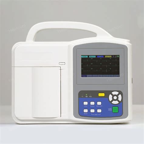 Digital Portable Multichannel 3 Channel 12 Lead ECG EKG Monitor Machine